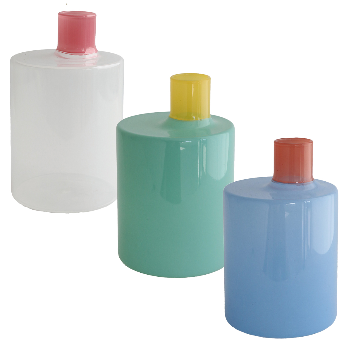 【neulo】ガラスベース チムニ 花器 花瓶