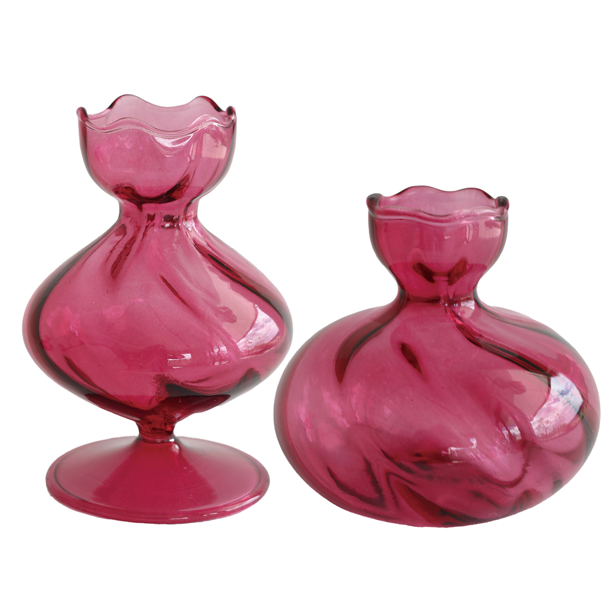 【neulo】花器 ガラスベース グラナータ 花瓶