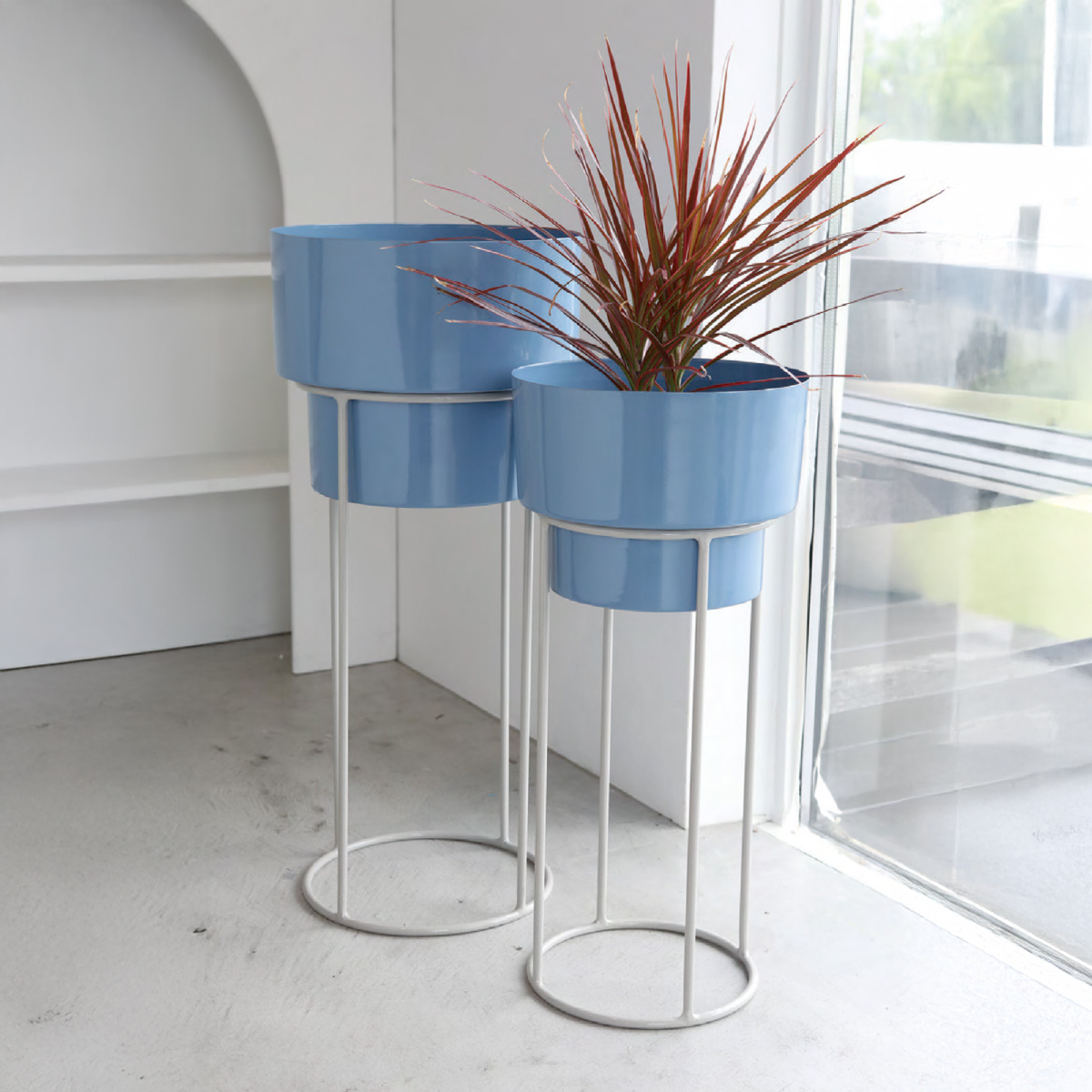 【neulo】ポットカバースタンド 2点セット ライム・アポロ