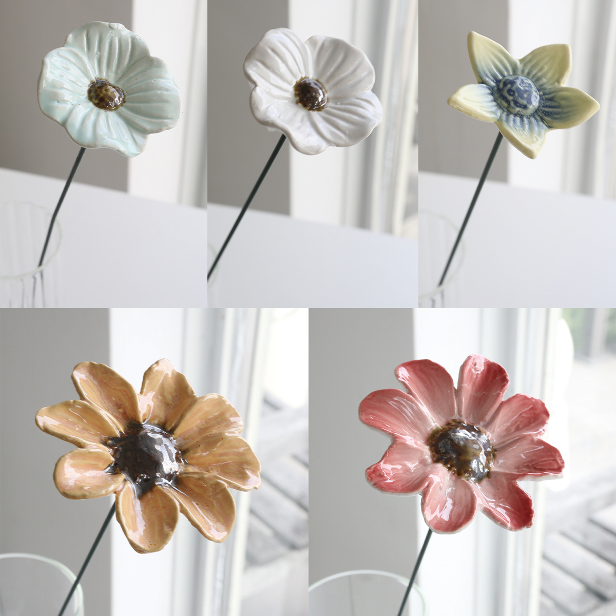 【neulo】Lumiere Nature セラミカ・フラワー 造花