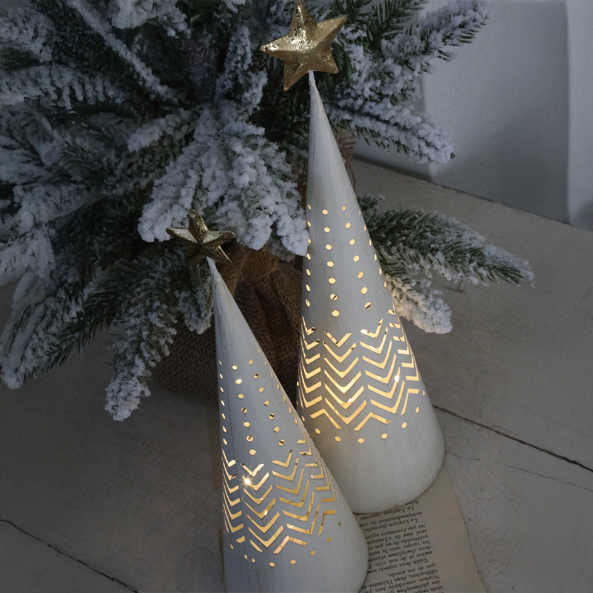 【クリスマス】ブラン・ジオツリー S＆Lサイズ インテリア雑貨