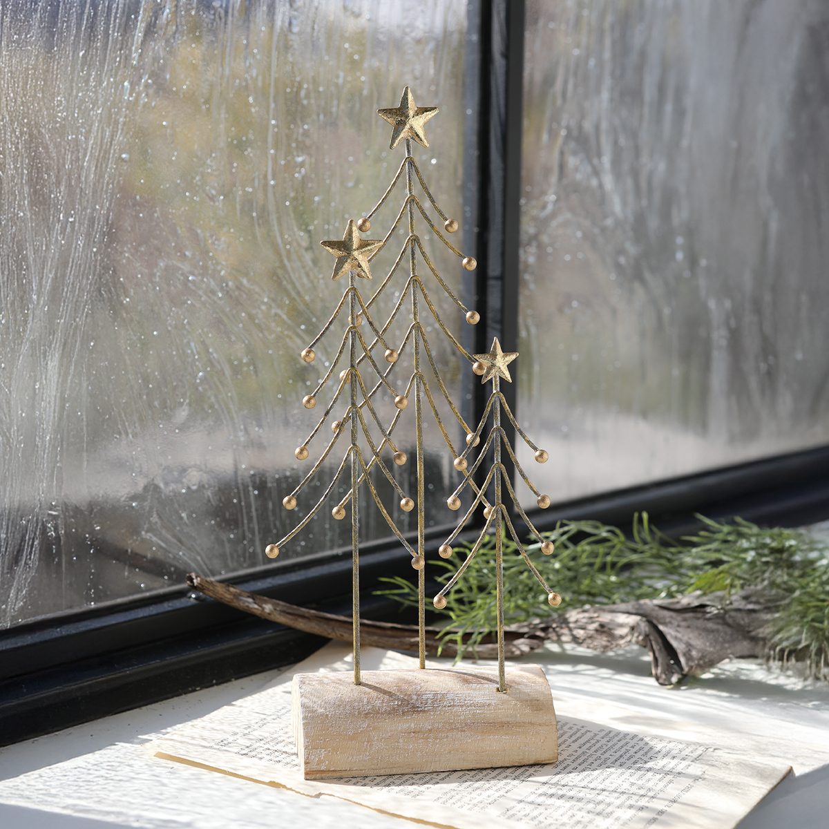 【クリスマス】ゴルドツリー・シュトリヒ インテリア雑貨