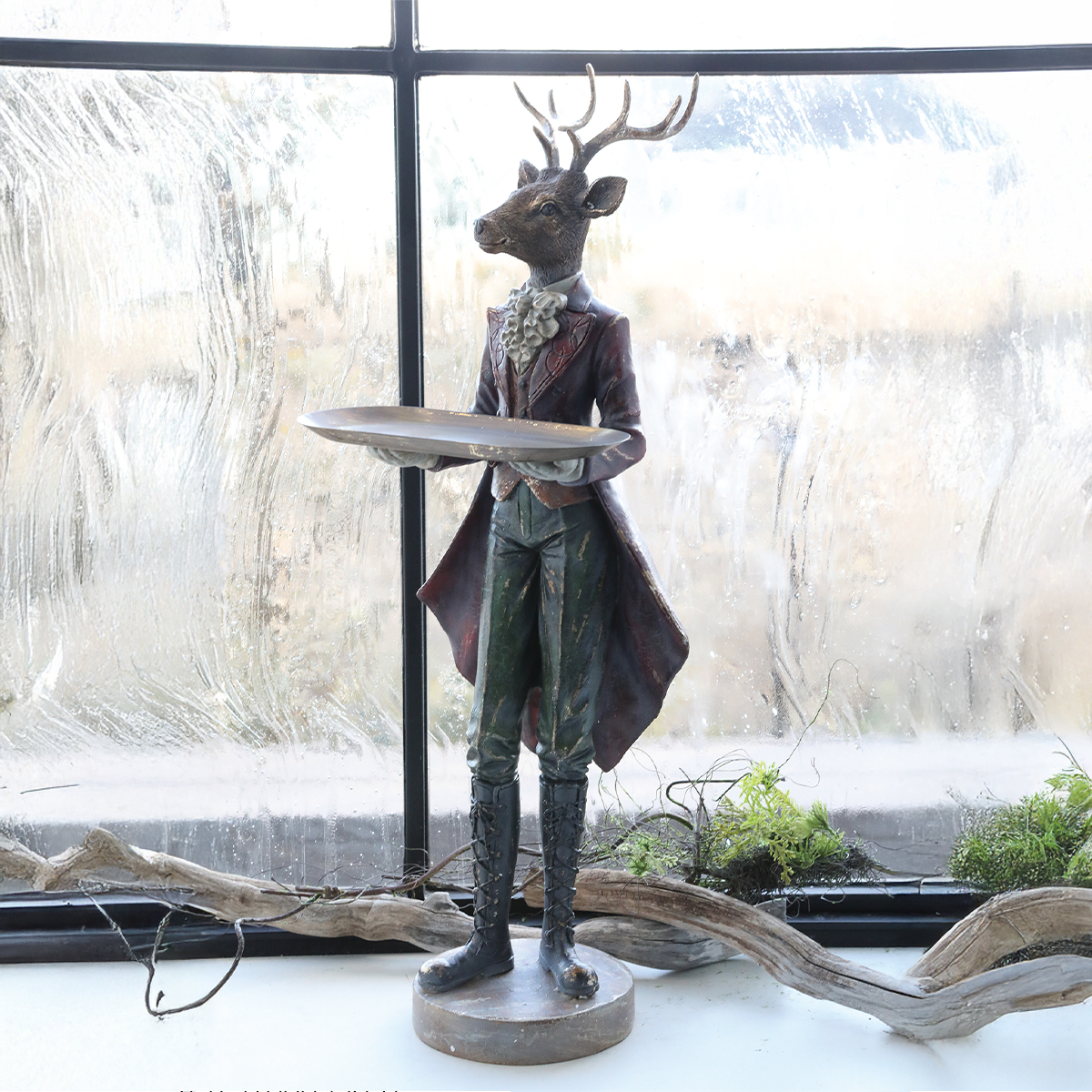 【クリスマス】ジェントエルク・ラスター＆ラスタートレー インテリア雑貨 飾り付け