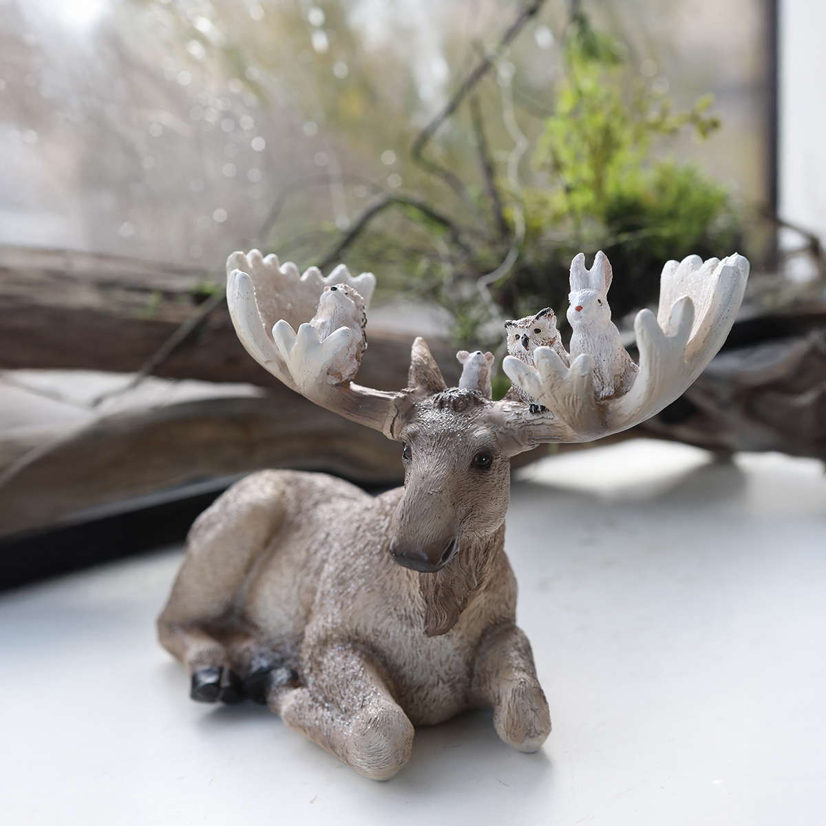 【クリスマス】シッティング・フロイントエルク インテリア雑貨 飾り付け