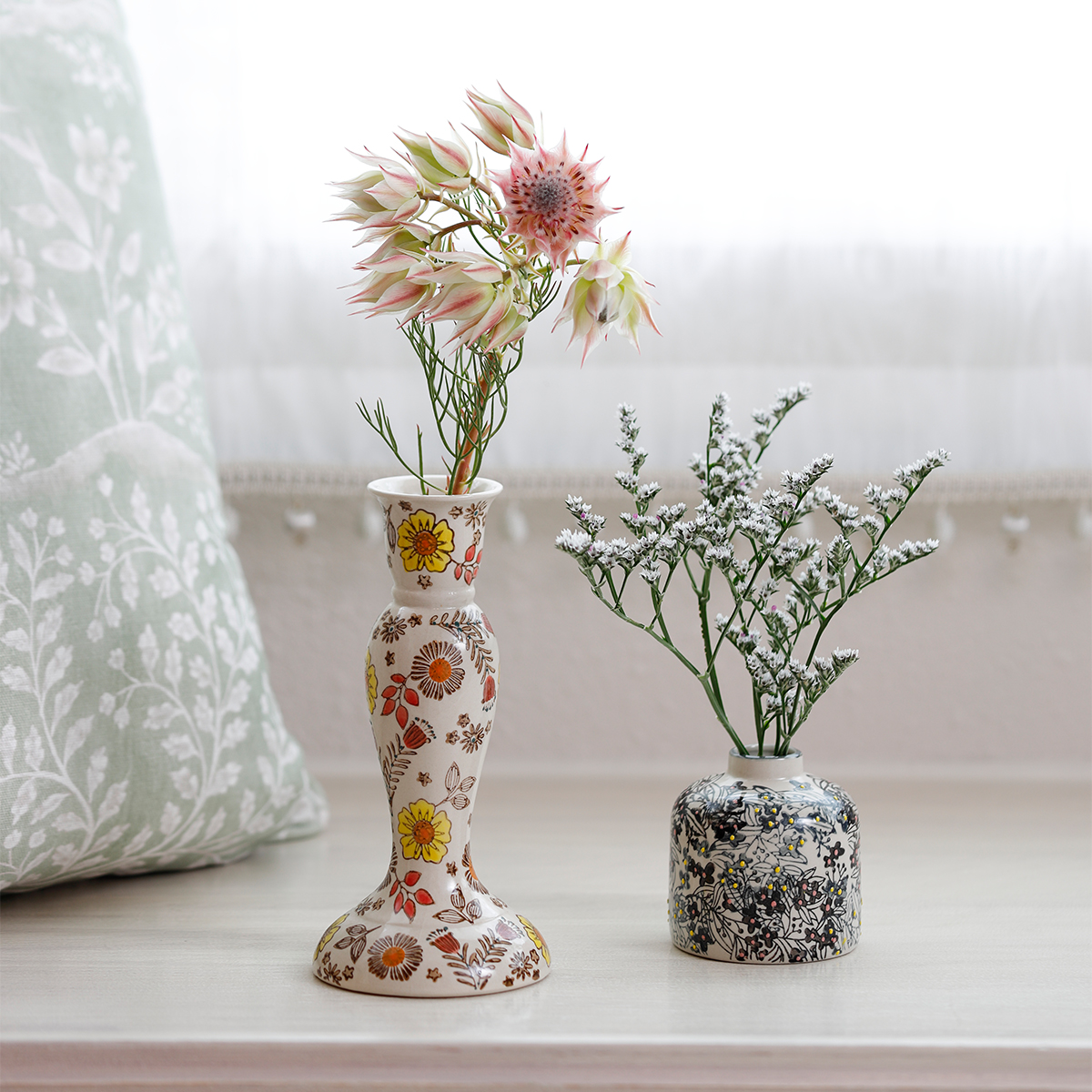 シエルフラワーベース ウォーム 花瓶 花器