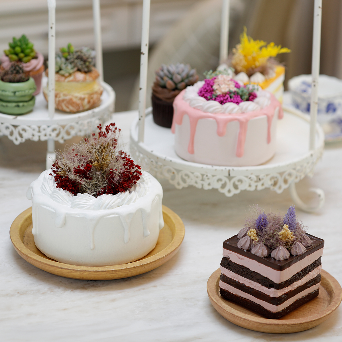 グテ スウィーツ ケーキポット 植木鉢 プラントポット