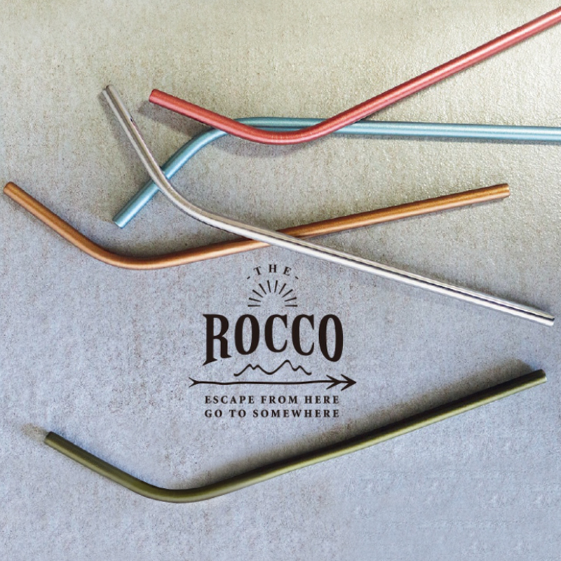 【Global Arrow】ROCCO ステンレススチールストロー