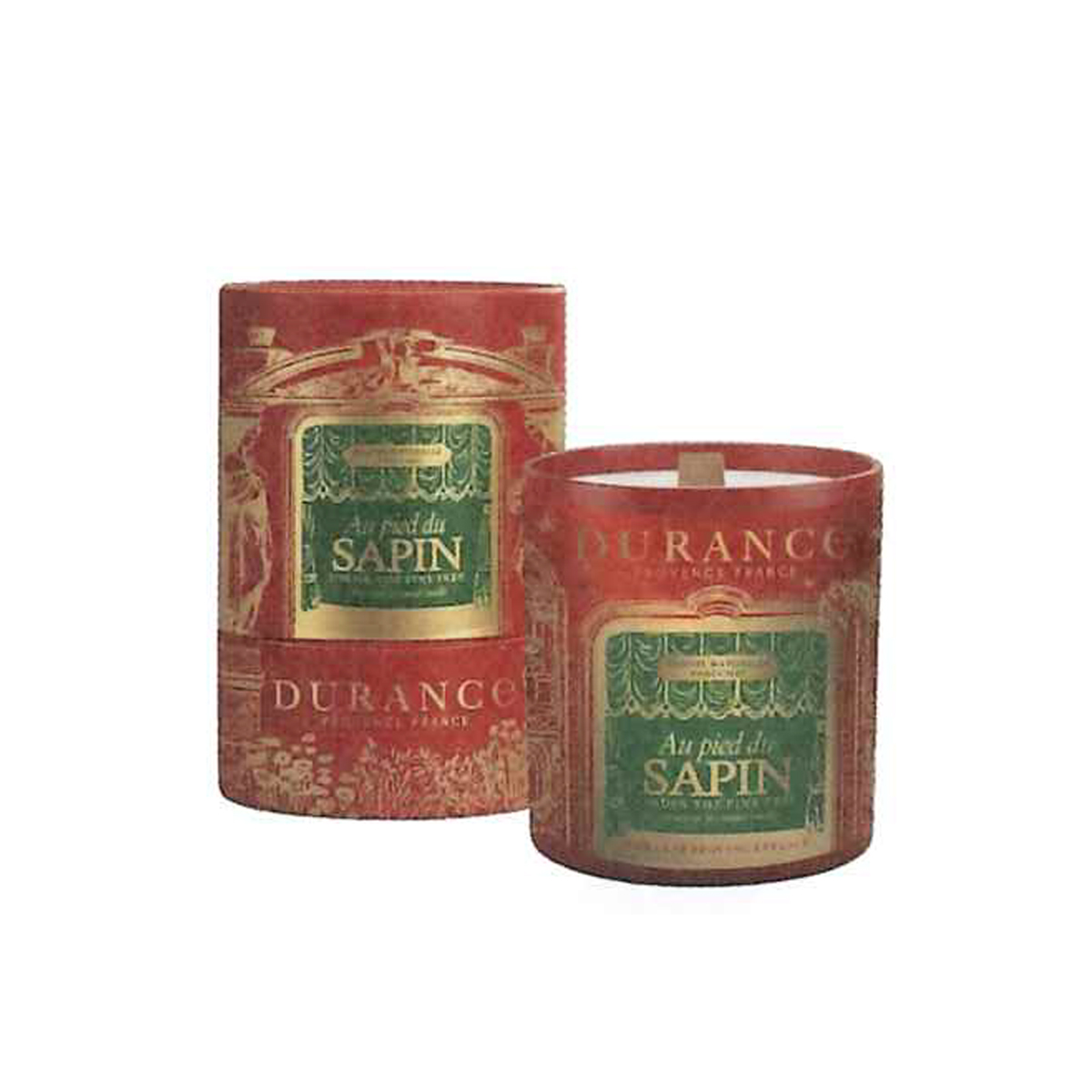 《予約:4/10(金)締切》数量限定【DURANCE】ウッドウィック キャンドル 300g パインツリー・ガレット・デ・ロワ クリスマス