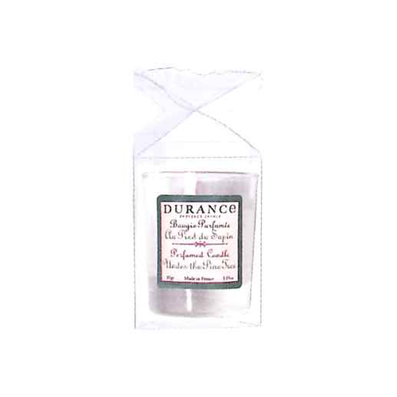 《予約:4/10(金)締切》数量限定【DURANCE】ウィンター ミニミニキャンドル 30g パインツリー