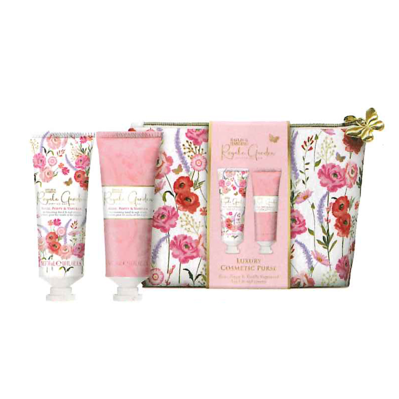 《予約:4/10(金)締切》数量限定【Royal garden】ベイリス&ハーディング ロイヤルガーデン コスメポーチ ギフトセット