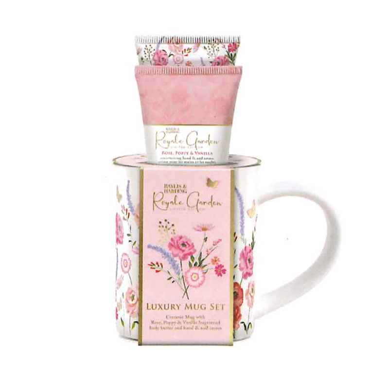 《予約:4/10(金)締切》数量限定【Royal garden】ベイリス&ハーディング ロイヤルガーデン デコラティブマグ ギフトセット