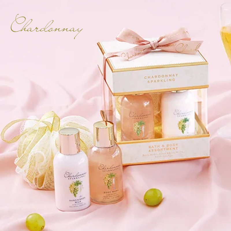 【Chardonnay】シャルドネ スパークリング バス＆ボディーケアセット