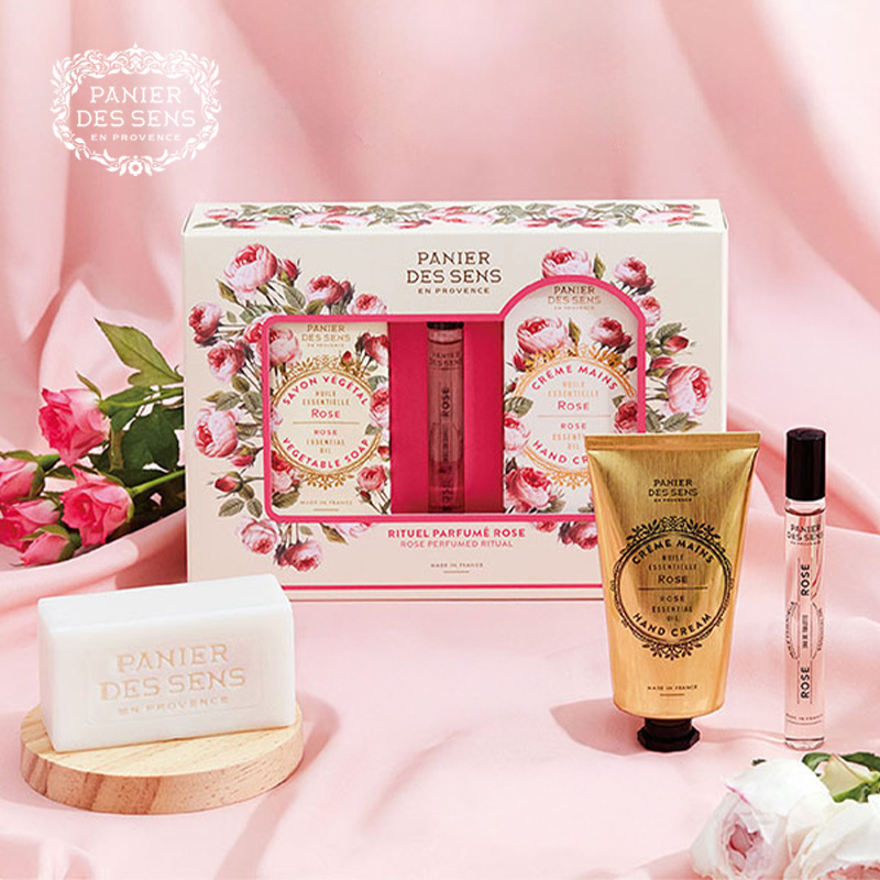 【Panier des Sens】パニエデサンス エッセンシャルズ ローズトリオセット