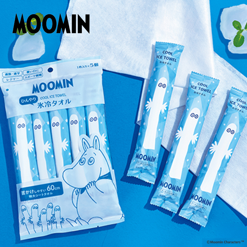 【MOOMIN】ムーミン 氷冷タオル クールミントの香り