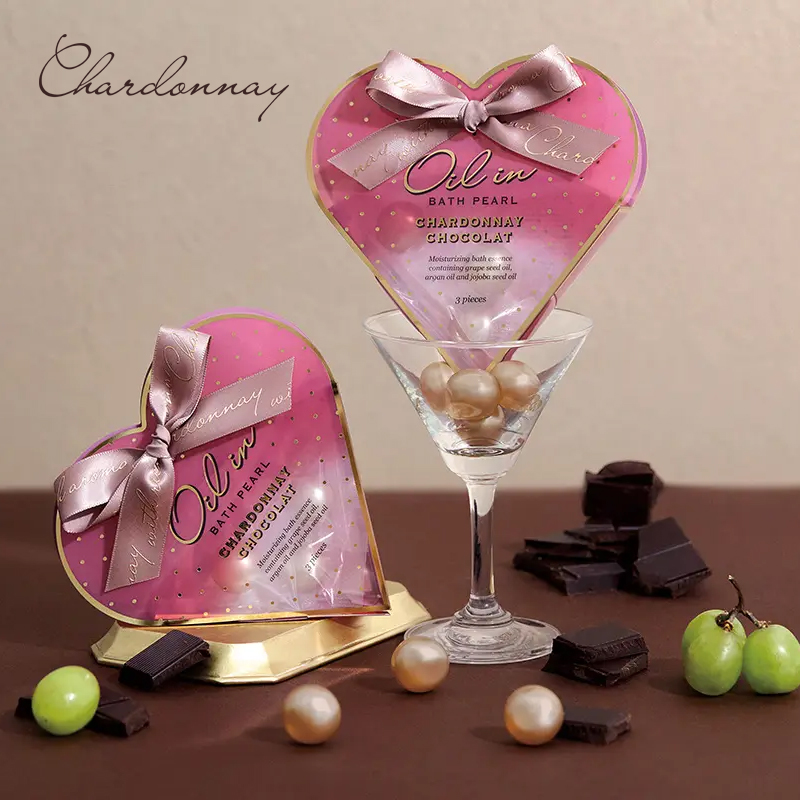 【Chardonnay】シャルドネショコラ オイルインバスパール ハート ギフト