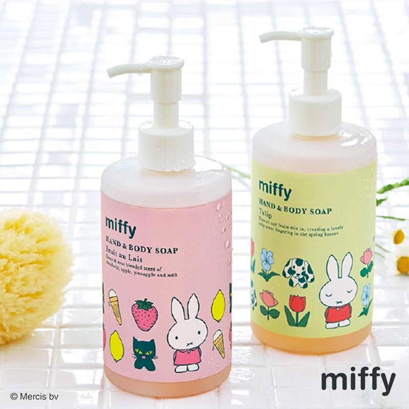 【miffy】ミッフィー オイルインハンド＆ボディーソープ