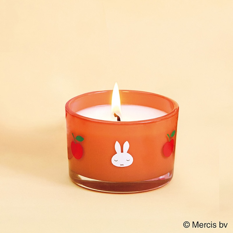 【miffy】ミッフィー フレグランスキャンドル りんごの香り