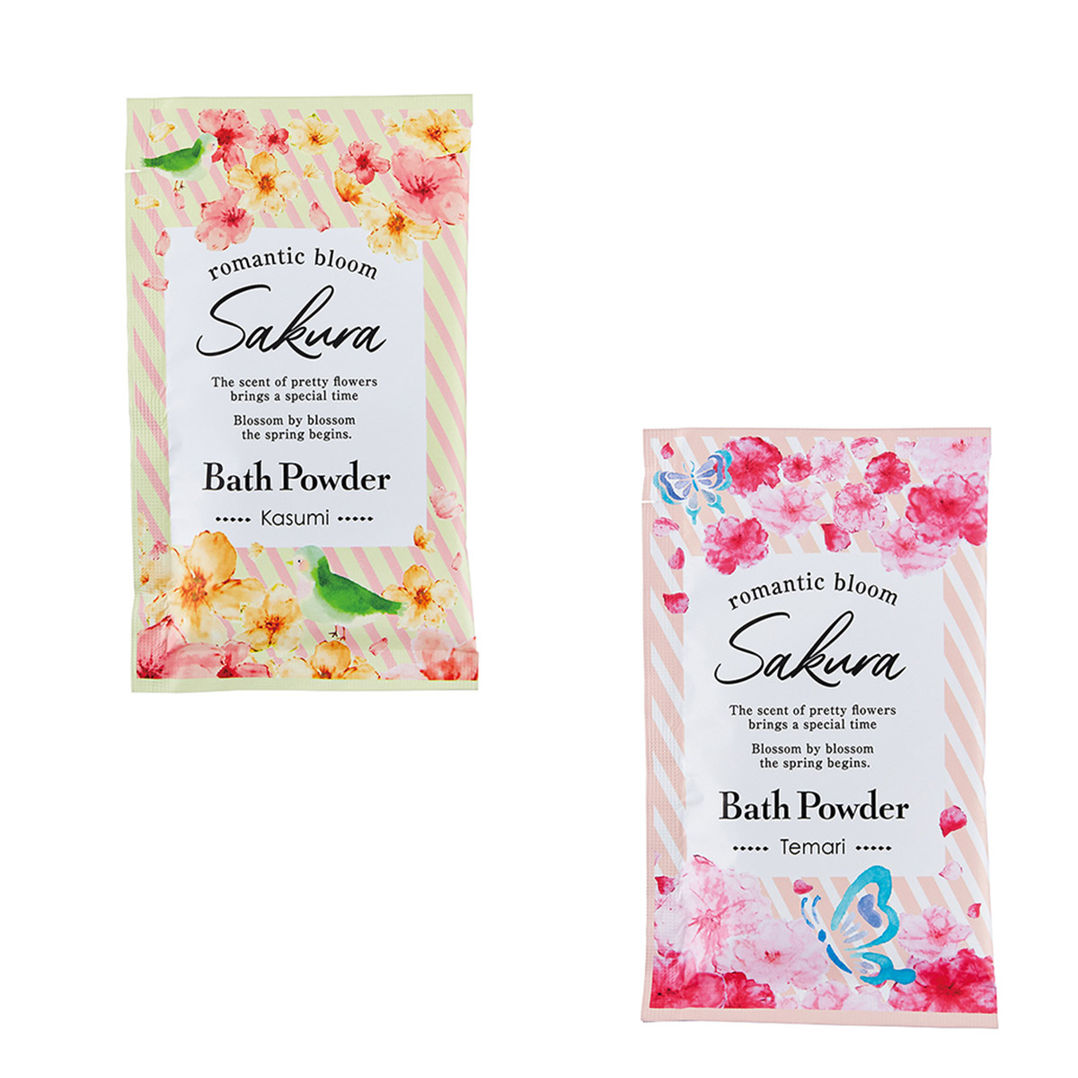 雑貨卸 雑貨仕入れ Romantic Bloom Sakura バスパウダー プチプラ 入浴剤 桜フレグランス 雑貨卸 雑貨仕入れなら自由が丘マーケットプレイス 旬で高感度な商品いっぱいの仕入れ 卸サイト