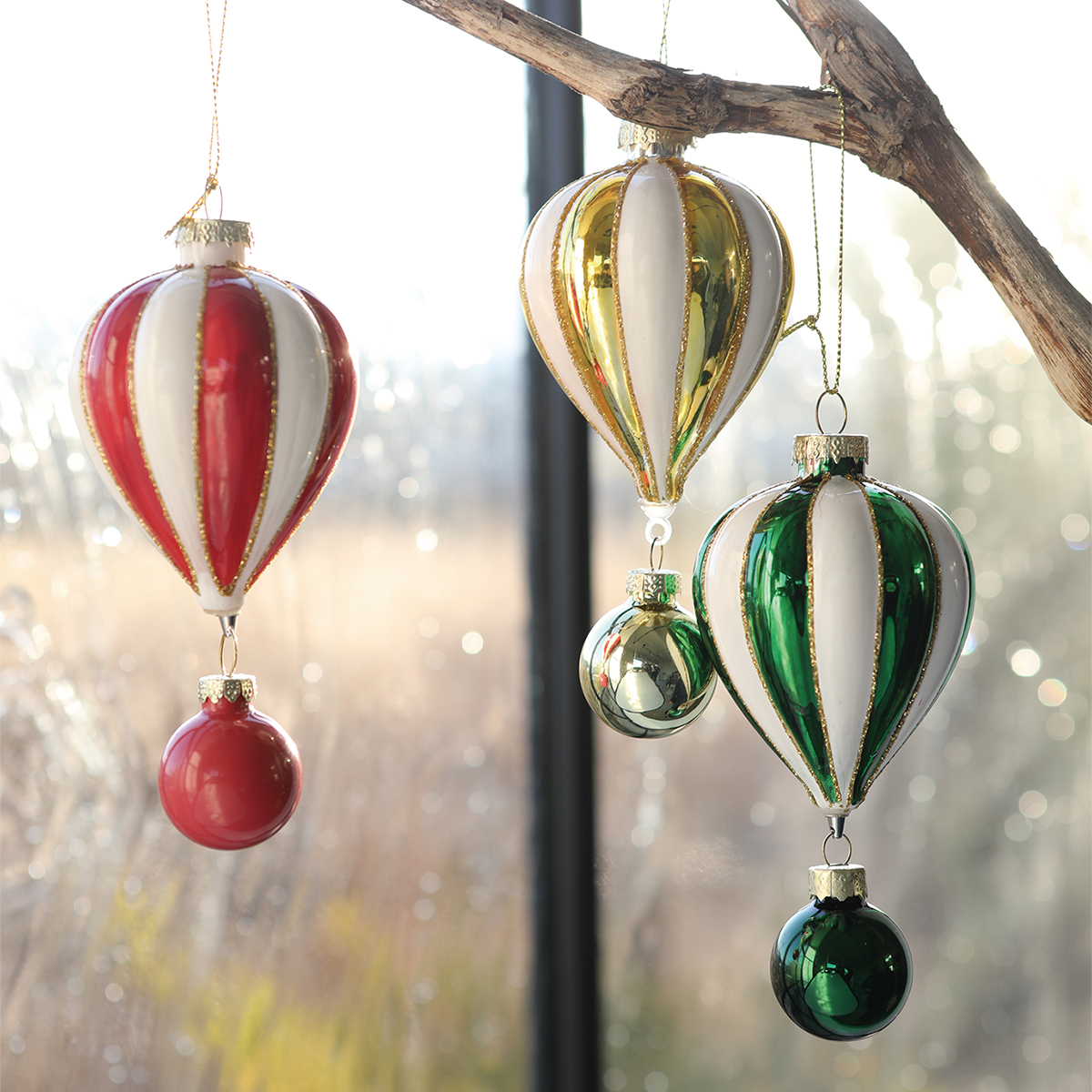 【クリスマス】オーナメント バルーン＆ツリー＆ギフトボックス 飾り付け