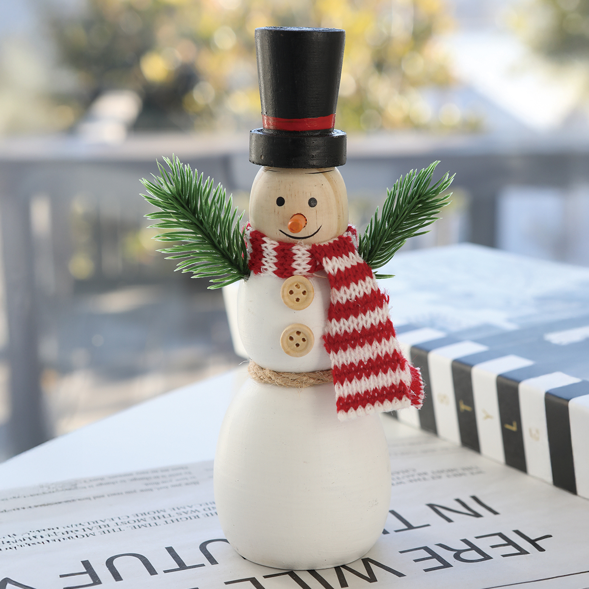 【クリスマス】ザイフェン・ギフトスノウ＆パインスノウ オブジェ