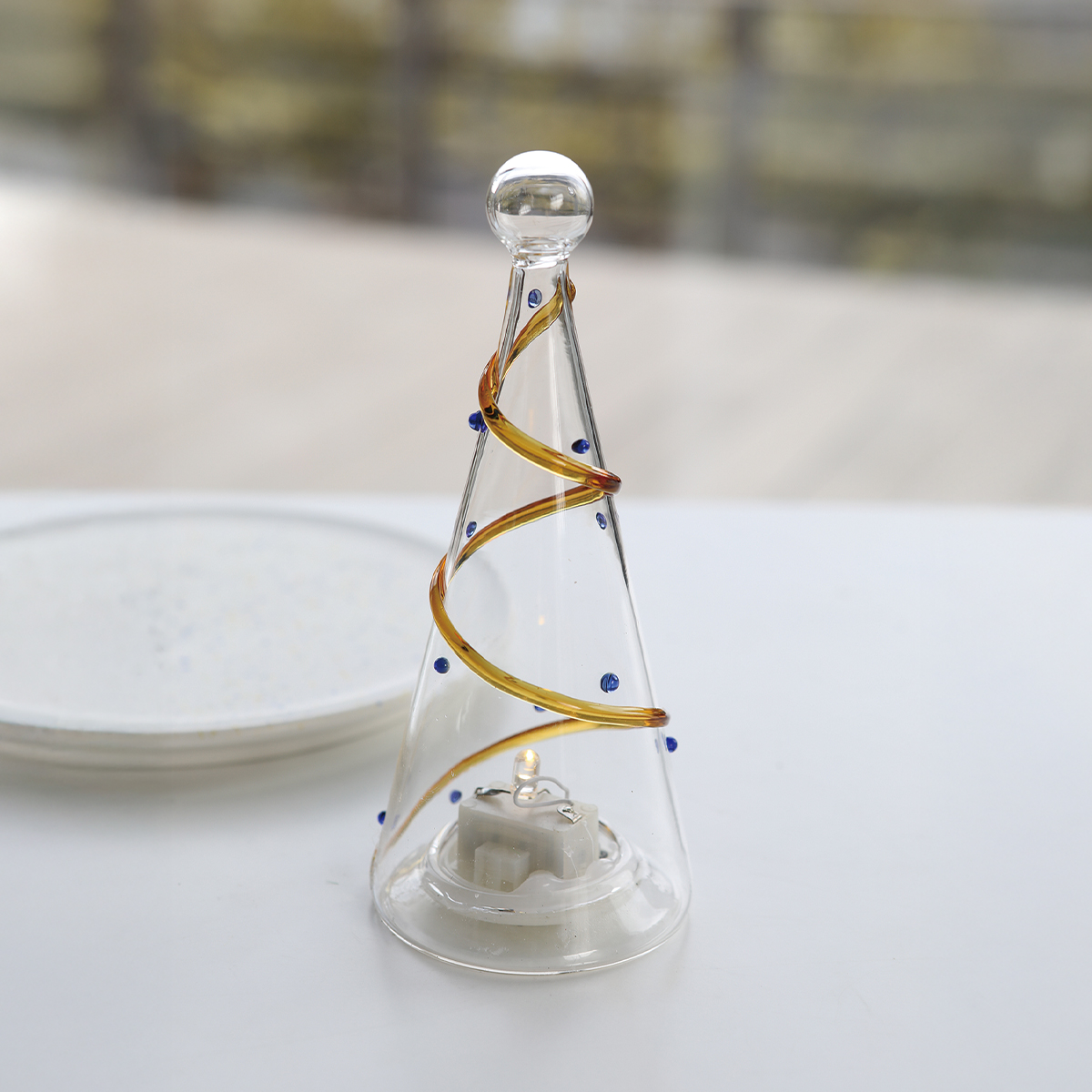 【クリスマス】テート・アントラーグラス＆グラスライト 飾り付け