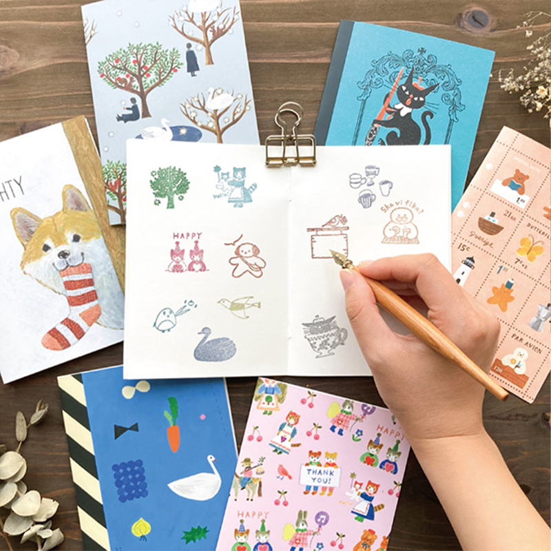 《予約:2026年1月入荷》【cozyca products】スタンプノート 日本製