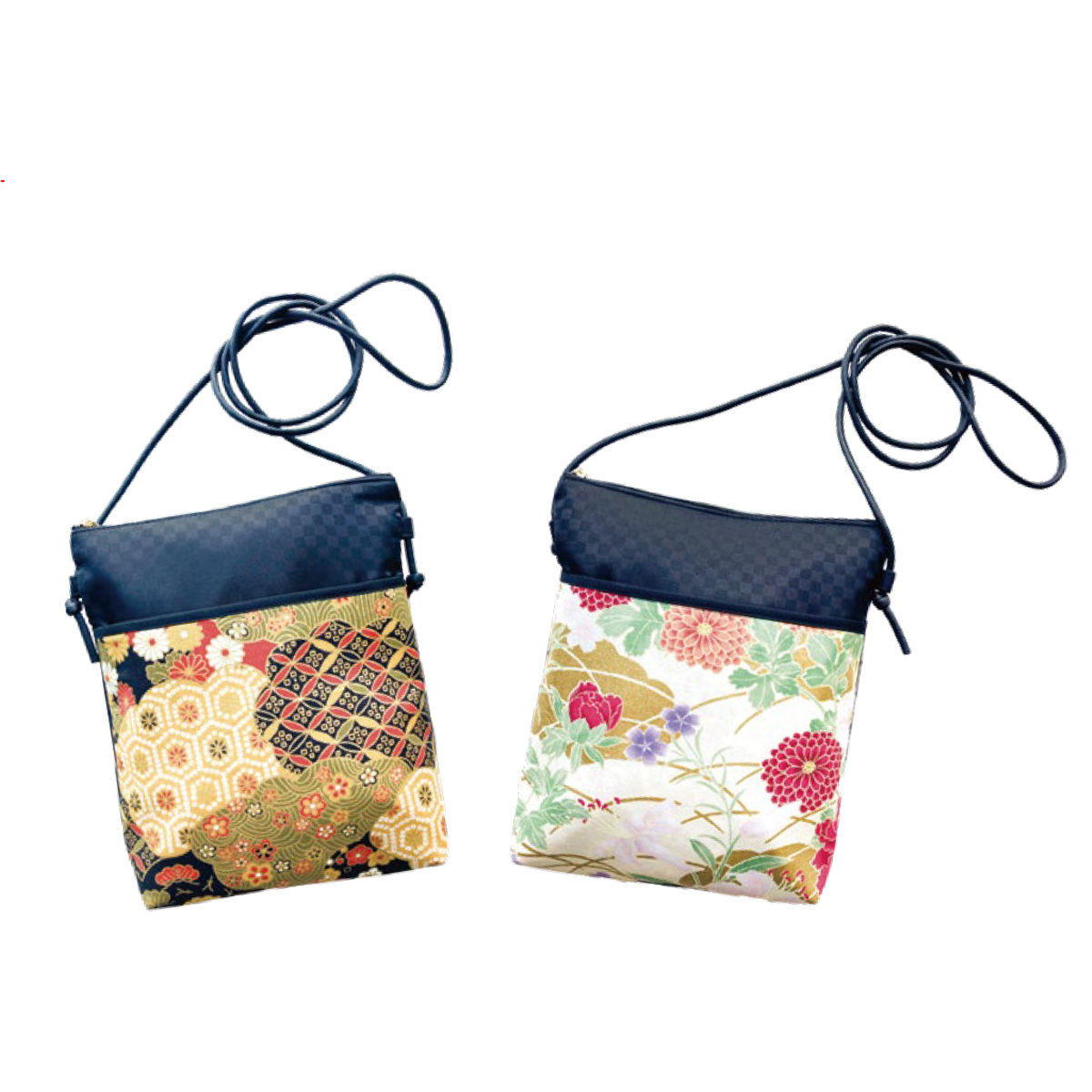 ジャガード ハギ ポシェット(ショルダー) 和雑貨 日本のお土産 インバウンド 日本製