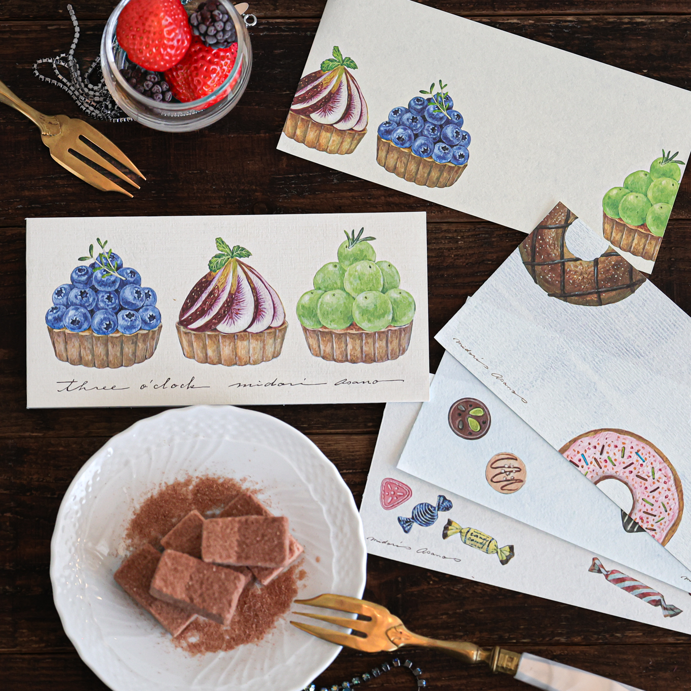 【cozyca products】浅野みどり 一筆箋