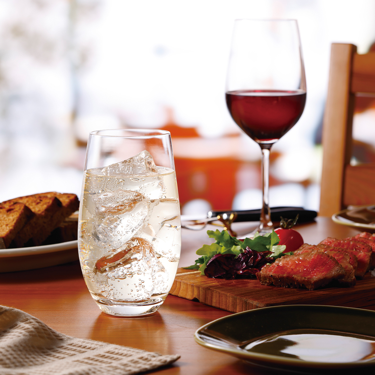 【日本製】IPT-プレジール タンブラー 業務用にも 強化グラス