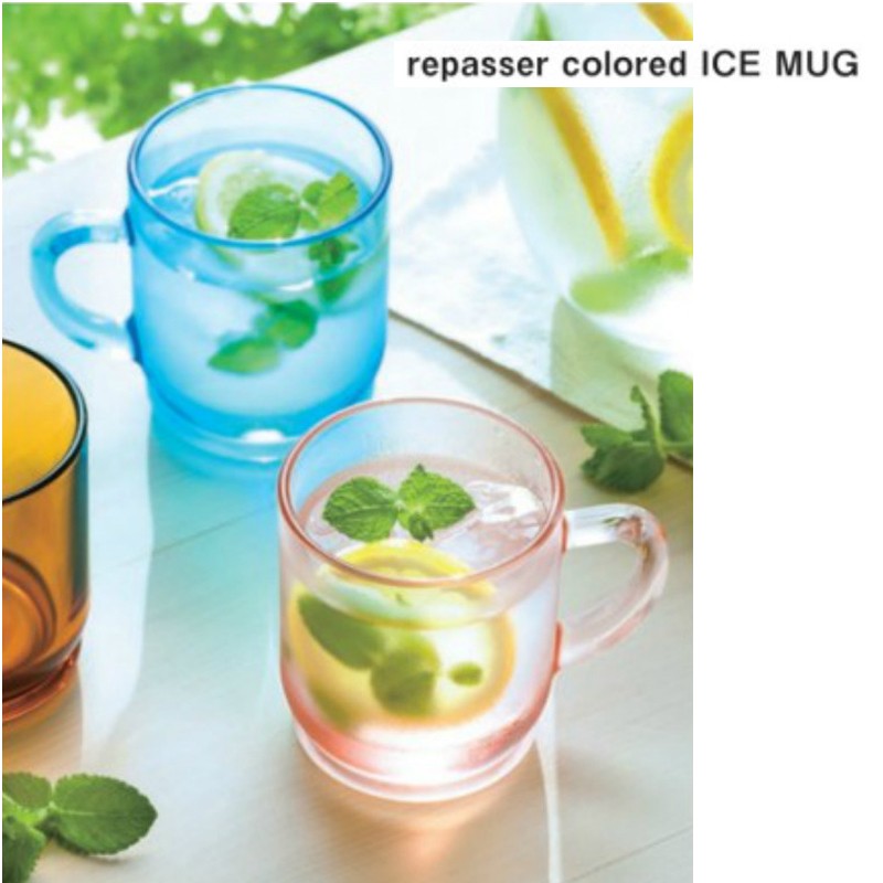 雑貨卸 雑貨仕入れ Repasser Colored Ice Mug 冷たい飲み物を華やかに 雑貨卸 雑貨仕入れなら自由が丘マーケットプレイス 旬で高感度な商品いっぱいの仕入れ 卸サイト