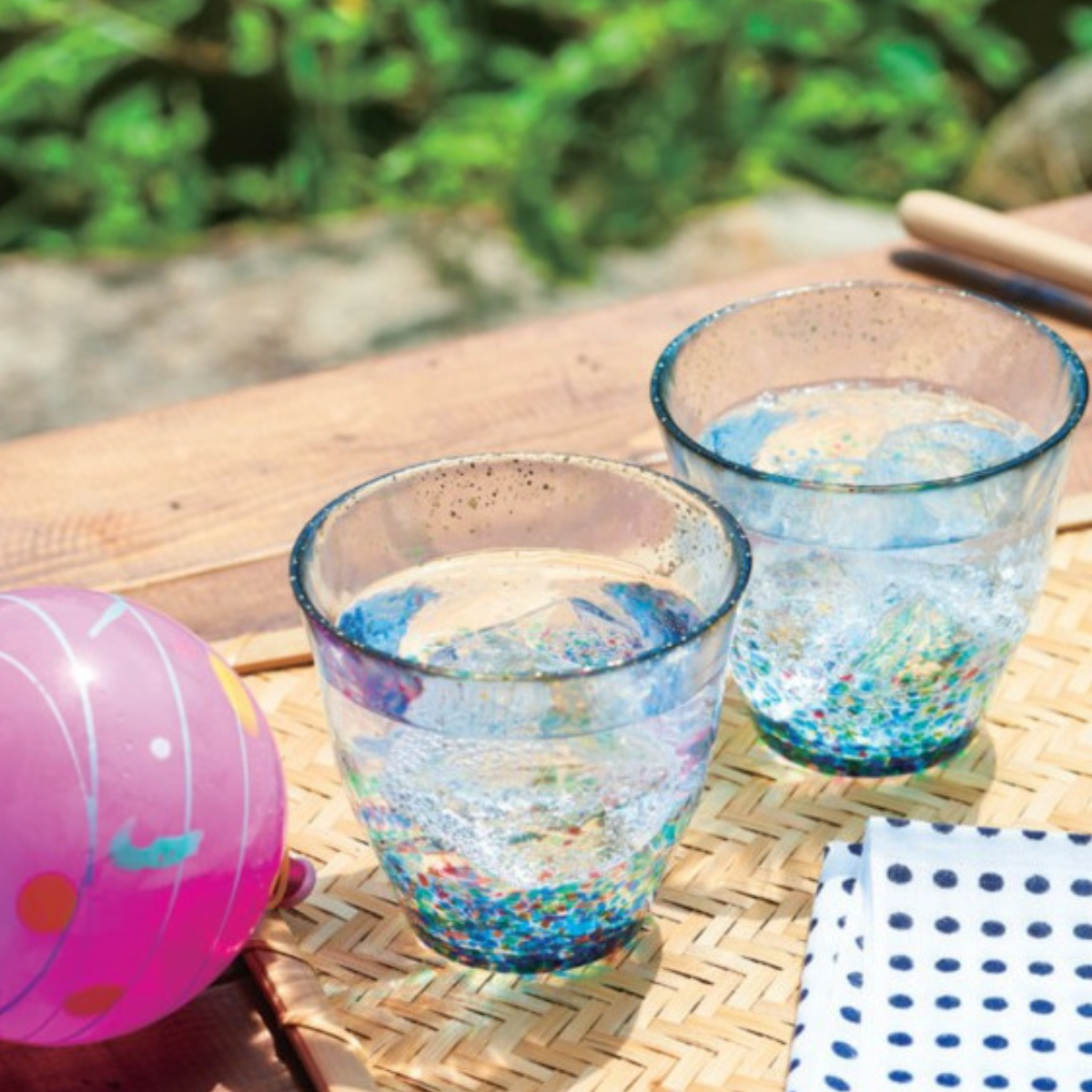 【津軽びいどろMATSURI・・日本の美しいガラス器】ぐいのみ&ロックグラス&タンブラー&ガラス碗&片口&一輪挿し&浅鉢&箸置