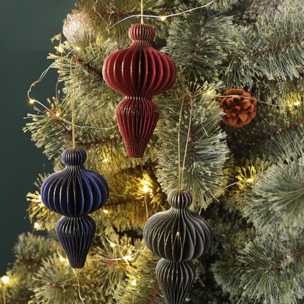 【クリスマス】ハニカムオーナメント ツリー