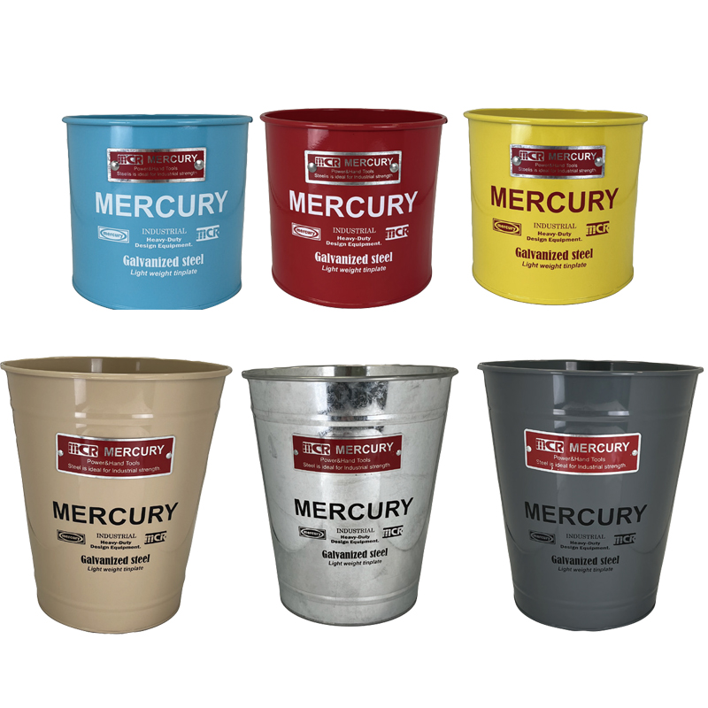 【2月上旬入荷】マーキュリー マルチポット＆トラッシュボックス＆工具入れ ゴミ箱 収納