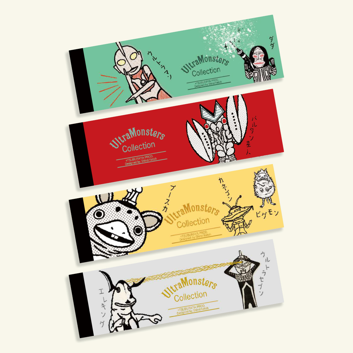 【ウルトラモンスターズコレクション】 一筆メモ 一筆箋 メモ帳 バルタン星人