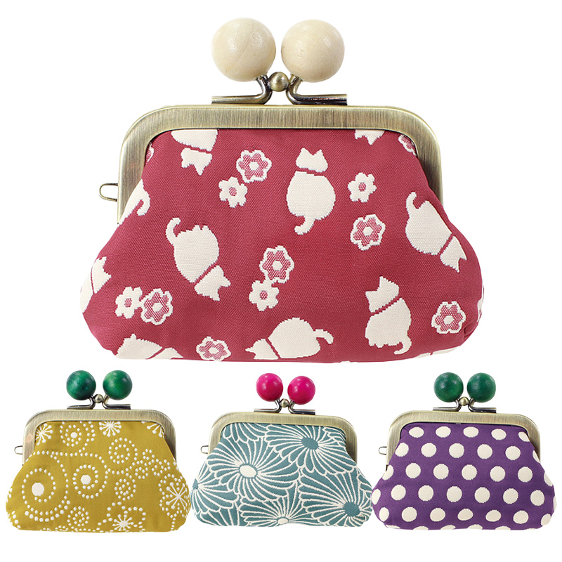 【日本製】kotoiro 小銭入ミニ ふくれ織り