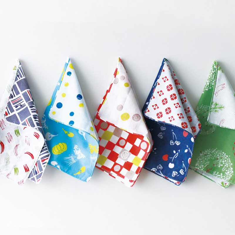 両面ガーゼ はんかち(2)