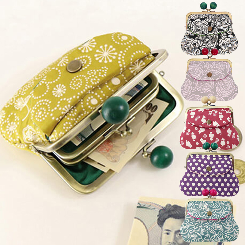 【日本製】kotoiro 親子がま口 ふくれ織り