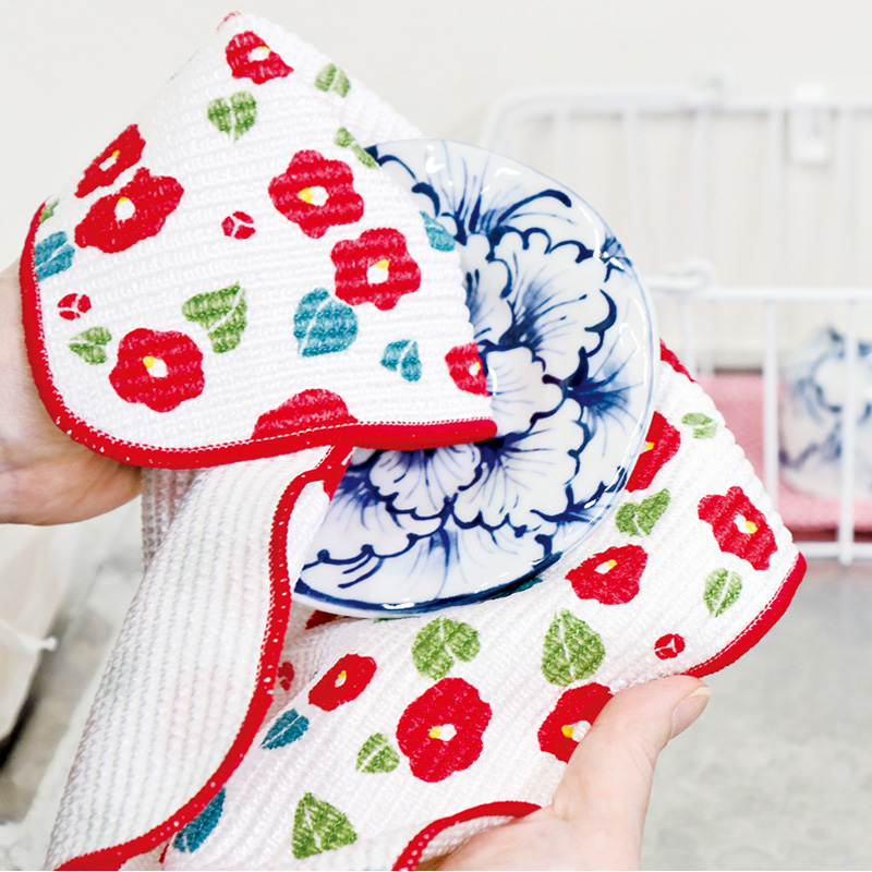 【日本製】油取りふきん キッチンタオル 布巾