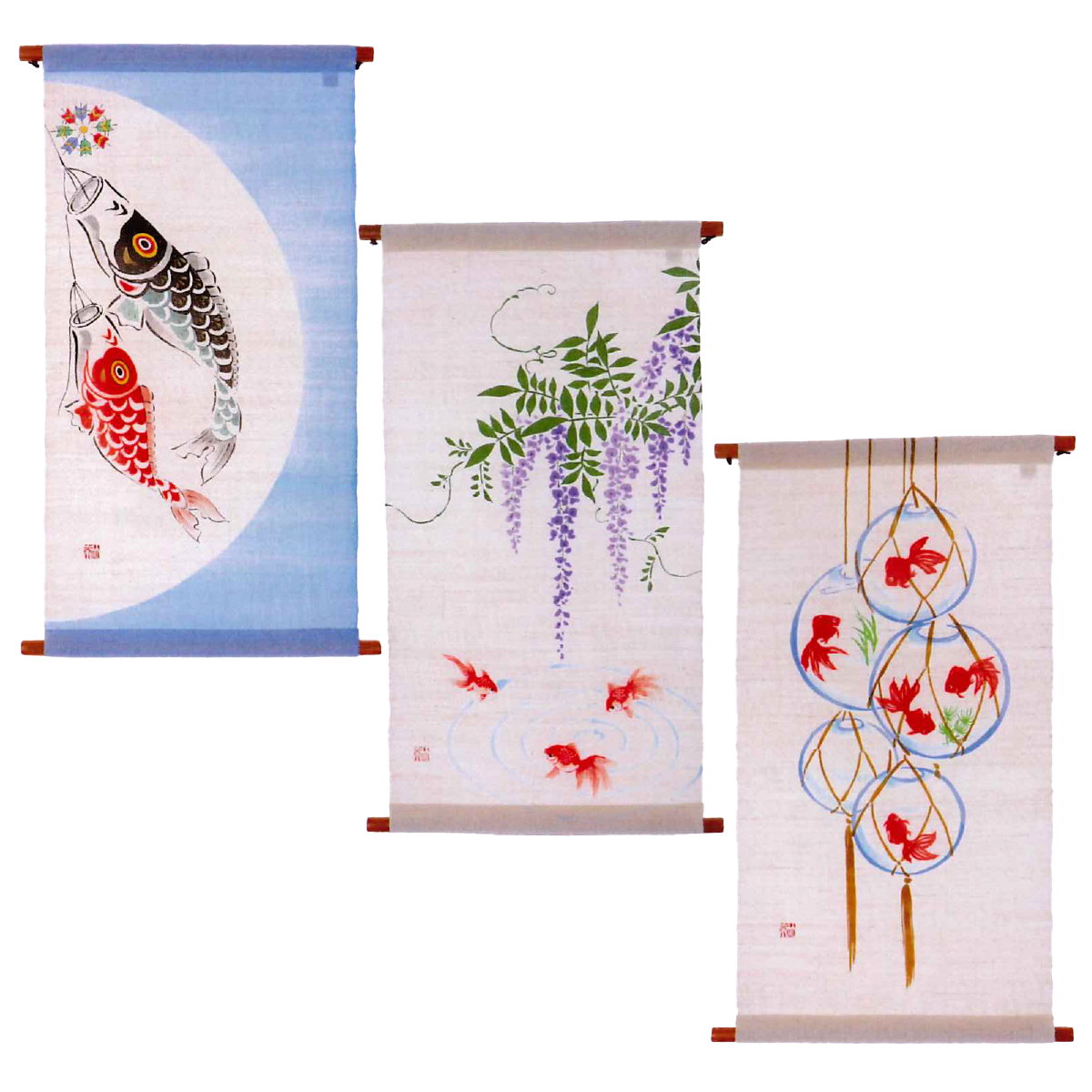 型染タペストリー90  壁掛け インテリア雑貨 日本のお土産 和雑貨 日本製