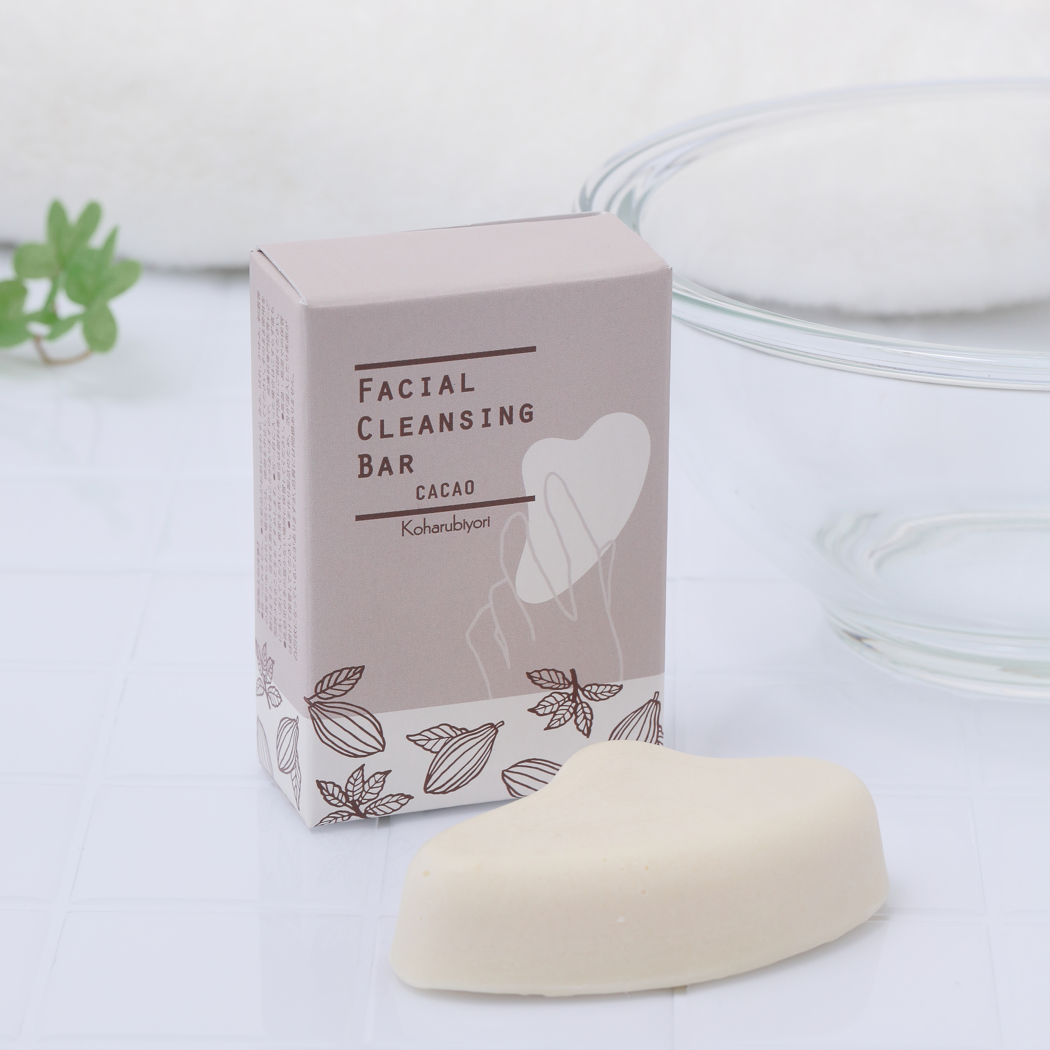 【受注生産】小春日和 koharubiyori フェイシャルクレンジングバー カッサ ソープ 石けん ギフト 天然由来成分 国産