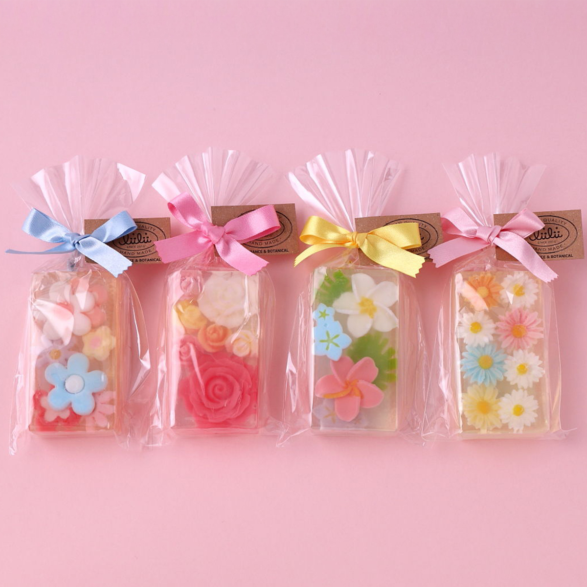 フラワーソープ 石けん ギフト かわいい 手作り リィリィ 日本製