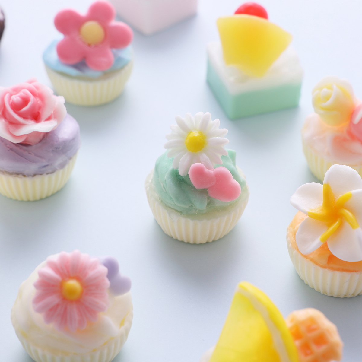 カップケーキソープ 石けん ギフト かわいい 手作り リィリィ 日本製