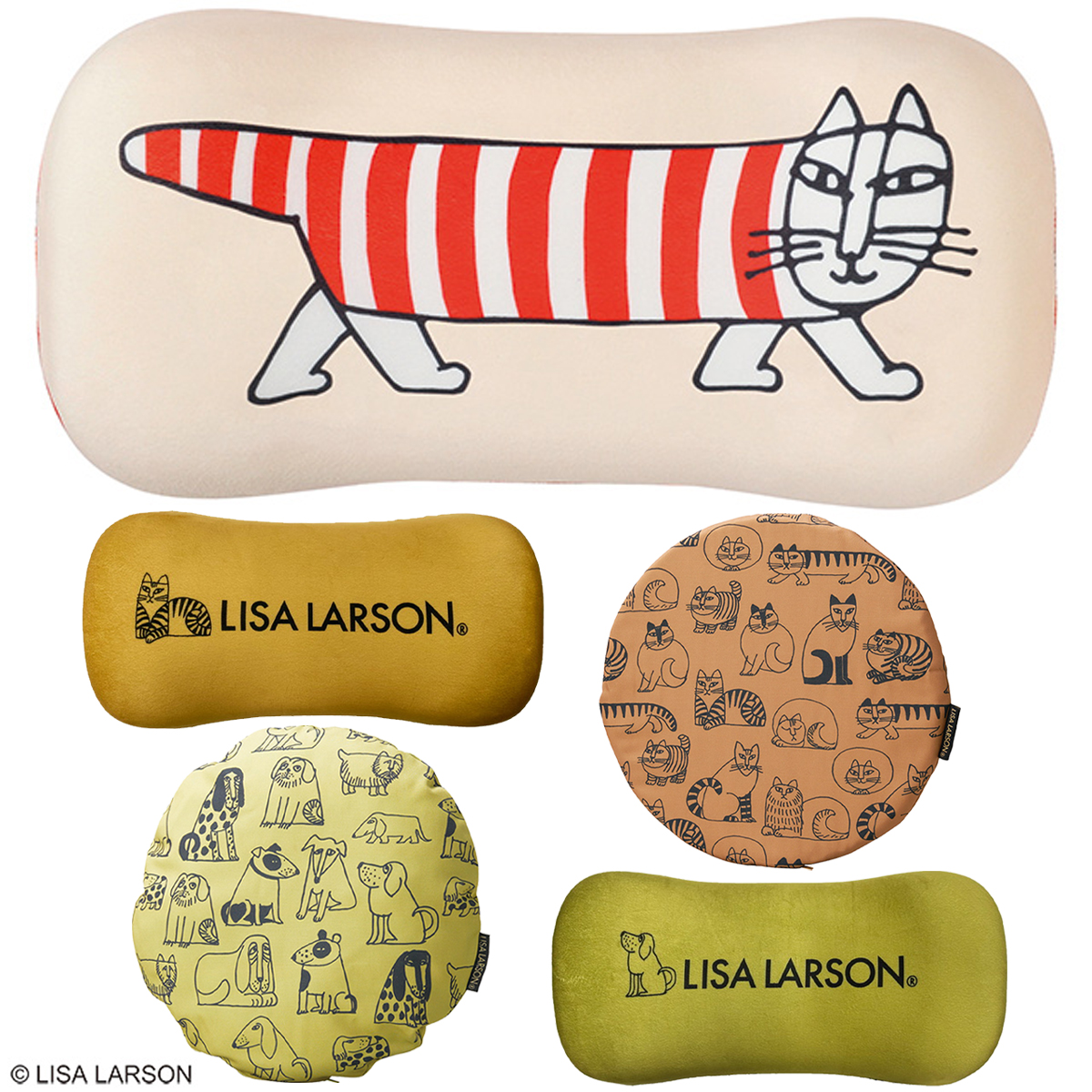 【北欧雑貨 リサラーソン】LISA LARSON CUSSION クッション