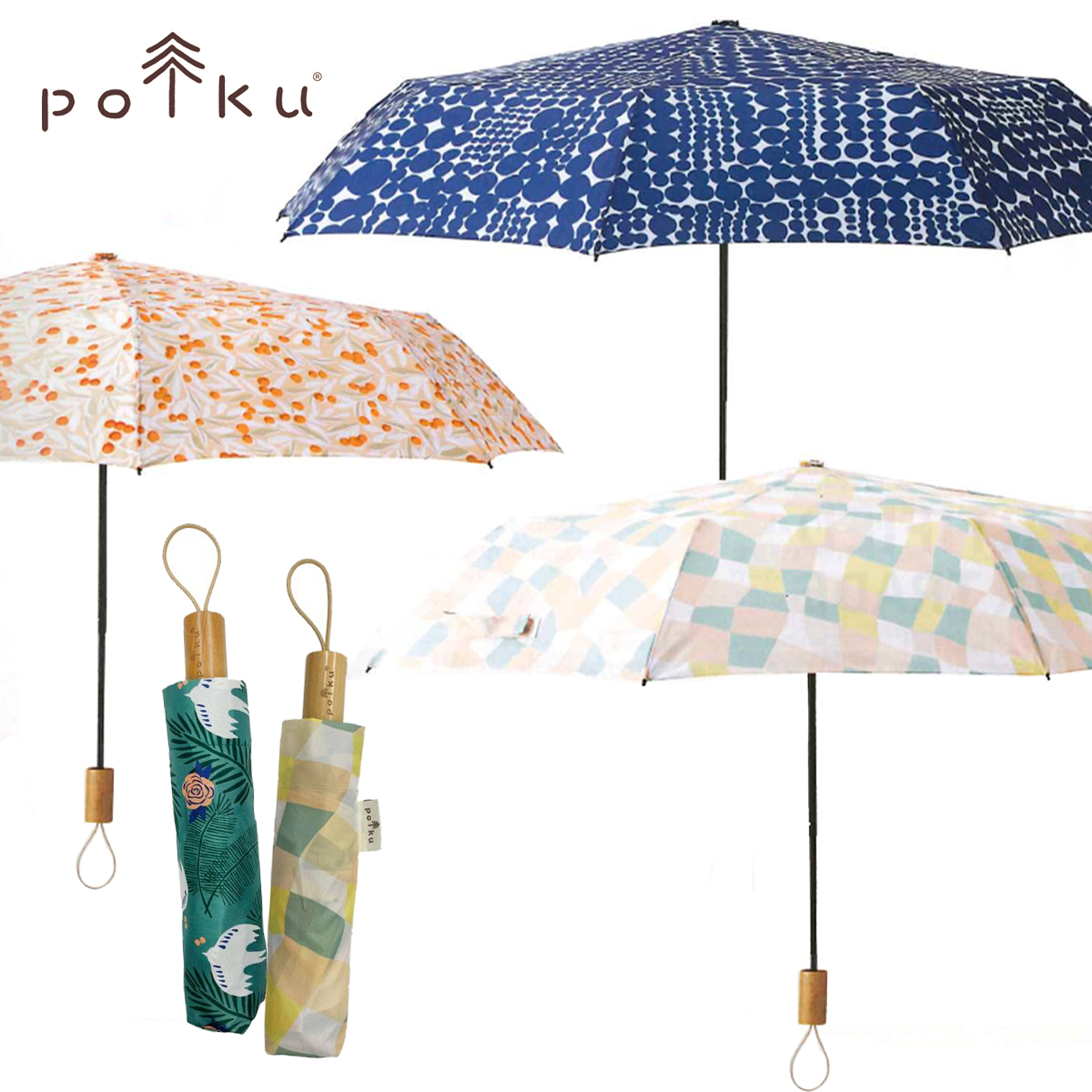 【polku】ポルク 折り畳み傘