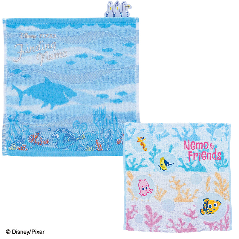 【Disney】ディズニー ファインディング・ニモ ミニタオル 防菌防臭加工