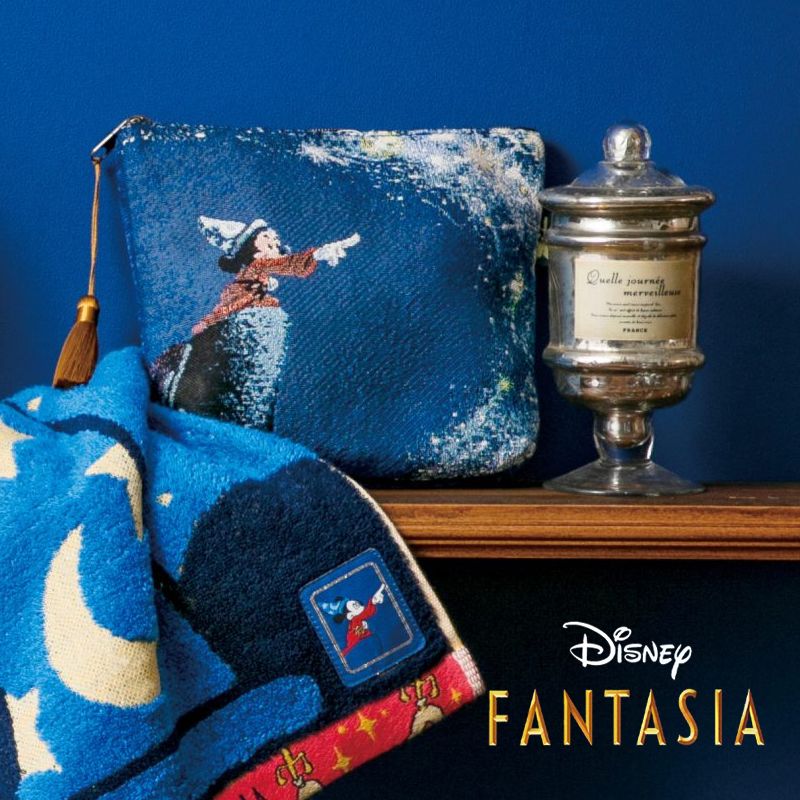【Disney】ディズニー ファンタジア ミッキーマウス ポーチ&ミニバッグ&トートバッグ ランチバッグ ゴブラン織り