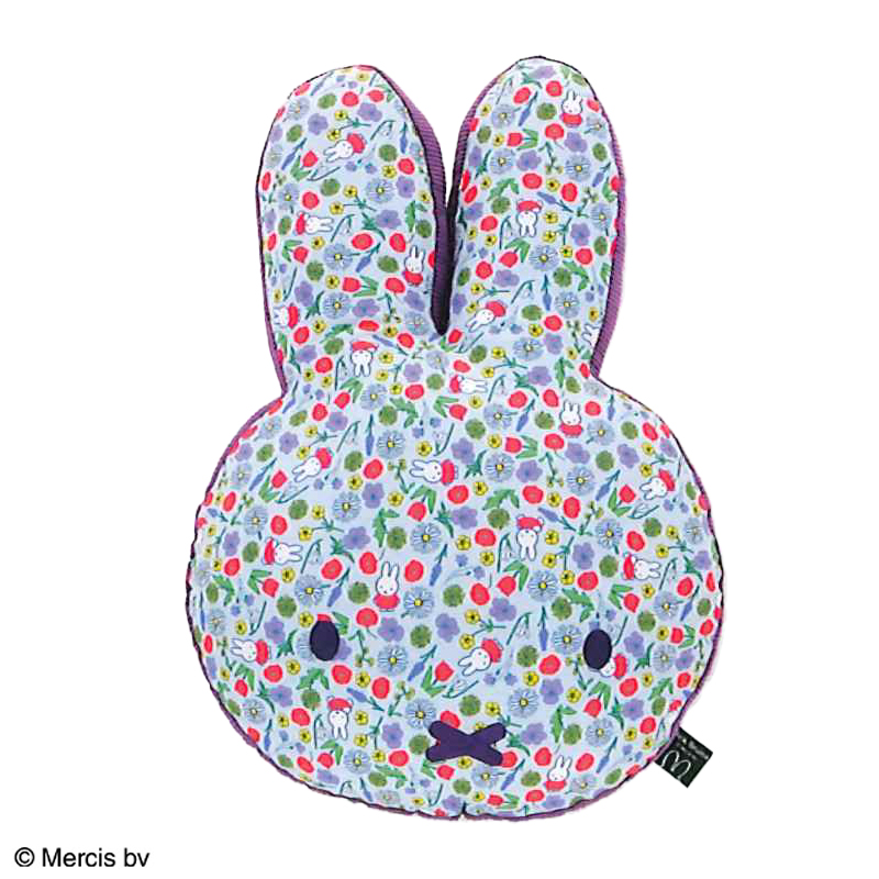 【miffy】ミッフィー ブルームフレグランス ダイカットクッション