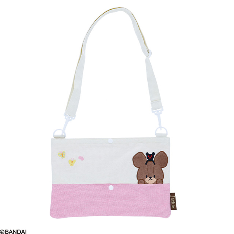【くまのがっこう】ひょっこりジャッキー ティッシュボックスショルダーバッグ