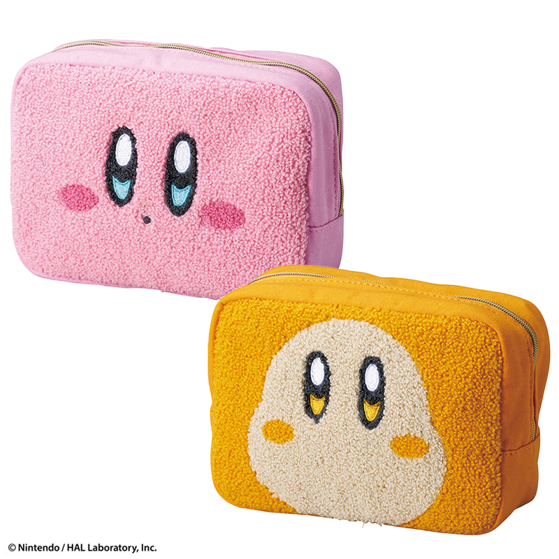 【星のカービィ】カービィ&ワドルディ フェイス ポーチ