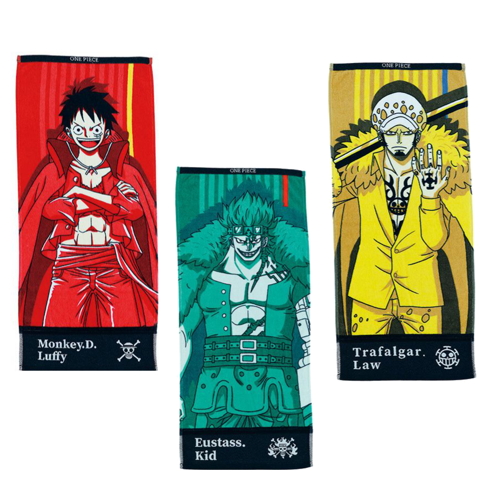 【ONE PIECE】ワンピース フェイスタオル 抗菌防臭加工